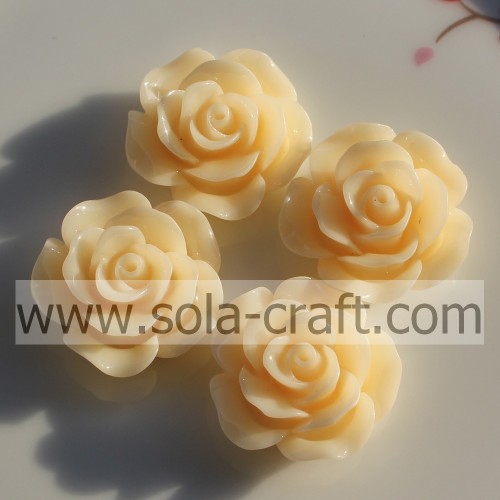 Acrylic Solid Rose-shaped Beads Diamond for Key Chains or Jewelry for Children.