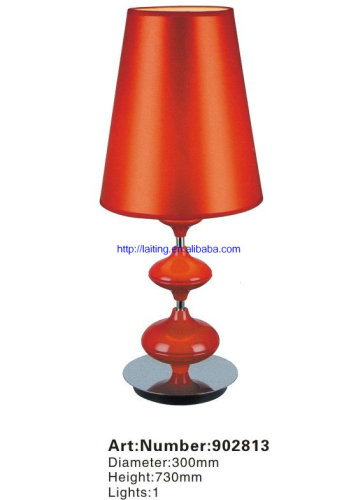 Newest Red Table Lamp from Zhongshan light