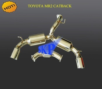 Exhaust Catback for TOYOTA MR2 catback system