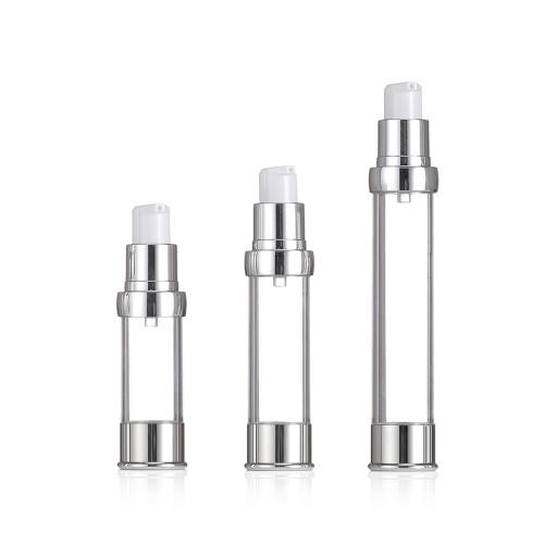 Customized Plastic Airless Bottle 15ml 20ml 30ml Plastic Airless Bottles for Cosmetics Supplier