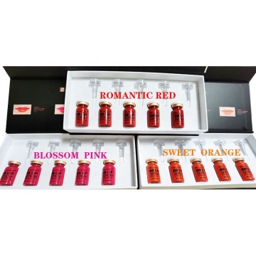 Ιδιωτική ετικέτα Meso 5ml BB Lips ampoule kit ορού με γυαλιστερό χείλη, κρέμα μικροσυστοιχίας BB Lip και χρωματισμός