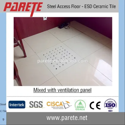 Abet Ceramic finish false floor tiles