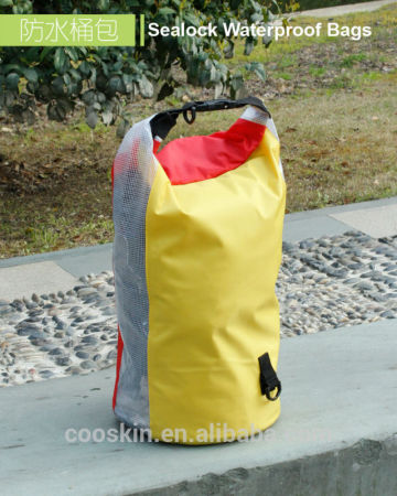 Dry sack with 500D tarpaulin PVC material