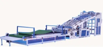 Manual feeding paper laminating machine