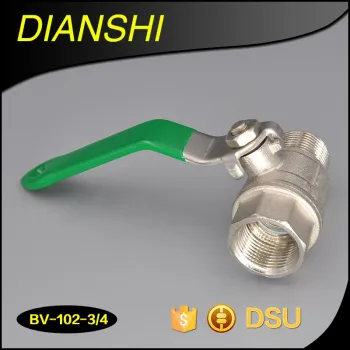 High quality Standard full port Chrome Plated brass Ball Valve 600WOG