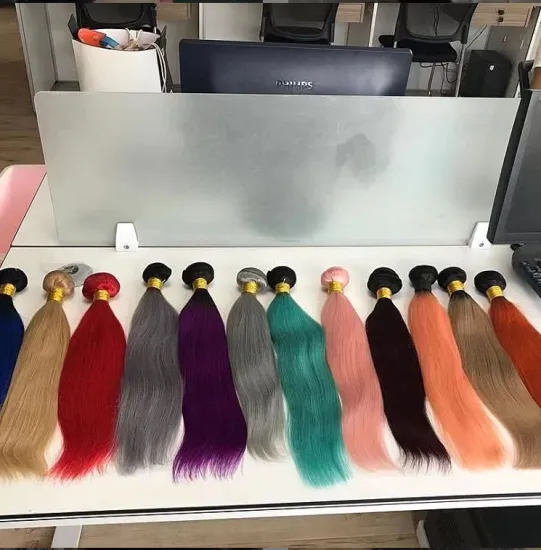 Straight Hair Bundles With Closure brazillian hair bundles with Closure Middle Part Lace Closure