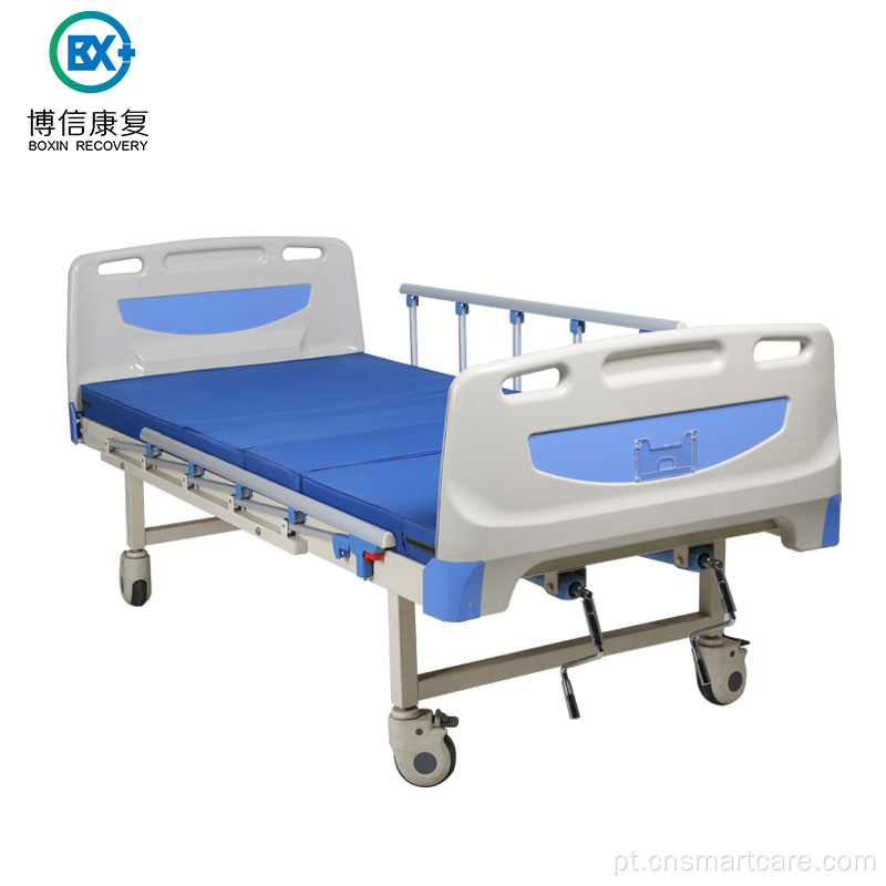 Cama de hospital manual multifuncional para pacientes paralisados