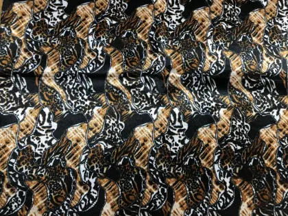 Wap Knitted Printed Polyester Velvet Sofa Fabric