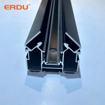 ERDU Black White Flood Light LED Magnetic Track Lighting System