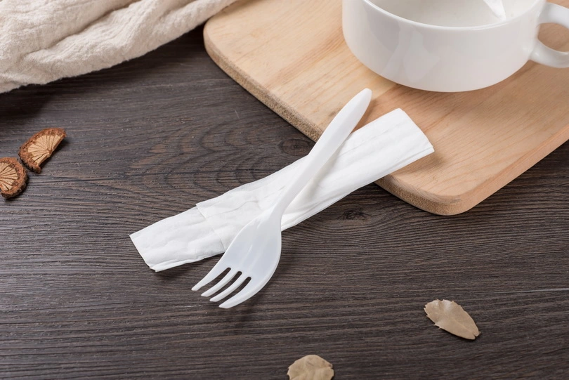 Plastic Napkin Fork Plastic Cutlery Dining Room Cutlery Plastic Clear Fork