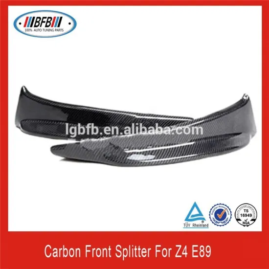 FOR BMW Z4 E89 CARBON FIBER OEM STYLE LIP SPLITTER