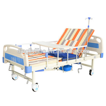 Letto ospedaliero di cura elettrica in acciaio inossidabile