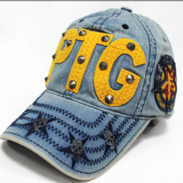 2015 baseball cap with sunglasses multi panels cowboy hats and caps