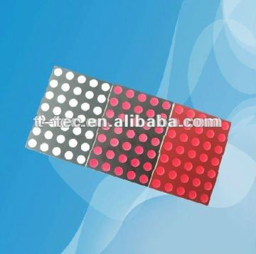 5 * 7 Matrice à points rouges LED