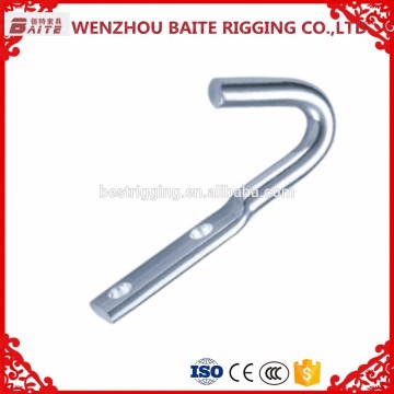 Factory sale steel rope hook, j hook, elastic rope with hook