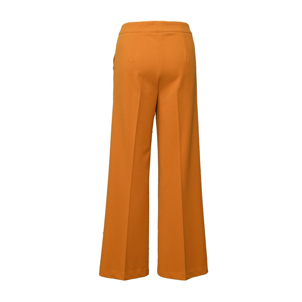 Woman Scuba Crepe Pants Wide Legs
