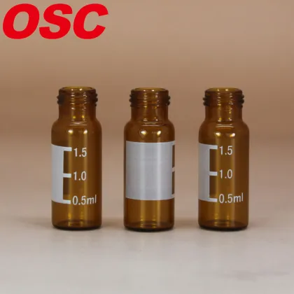 2ml 9-425 screw thread hplc chromatograph amber glass vial for Agilent