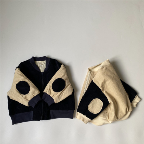 Children's Corduroy And Cotton Jacket Boys Thick Top