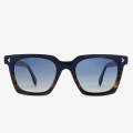 Embellished Square Acetate Sunglasses