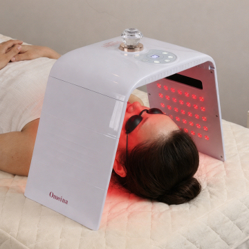 Omeina Portable LED Face Light Therapy Device for Home Skin Care