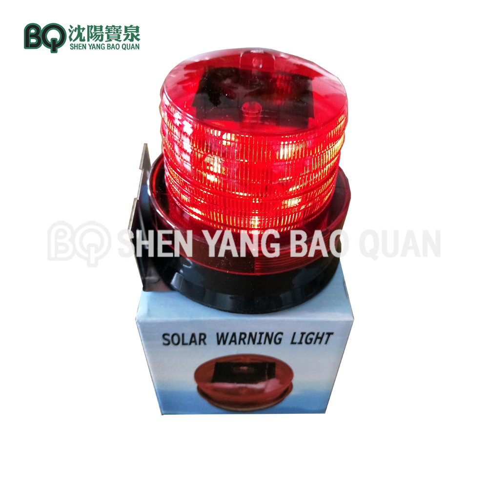 Solar Warning Light for Tower Crane