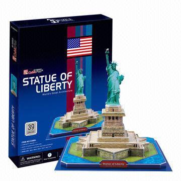 Paper puzzle toy with innovative design