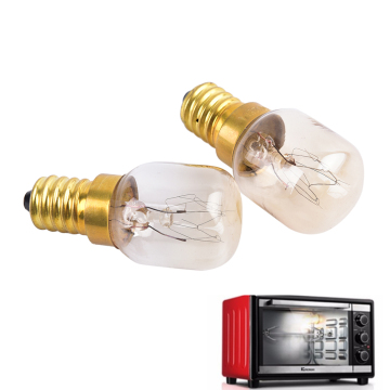 High Temperature 300 Degree T22/T25 Oven E14 Brass Lamp Base 110V/220V - INC-MINI-E14