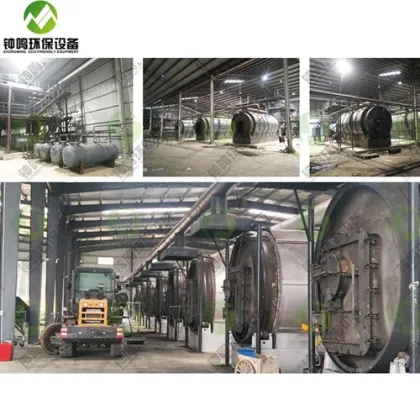 Pyrolysis Waste Disposal System  to Fuel Technology