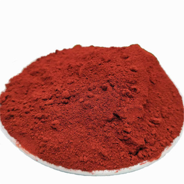 Óxido de hierro en polvo fino rojo