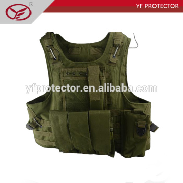 Police Tactical vest with molly system nylon fabric