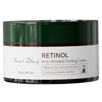 Normal, yağlı ve kombinasyon ciltleri için 24 saatlik hidrasyon retinol kremini canlandırmak: gece boyunca kızarıklık veya tahriş yok