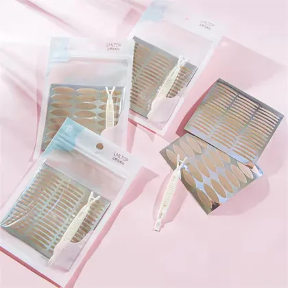 Hot Style Natural Invisible Big Eye Waterproof Lace Eyelid Tape