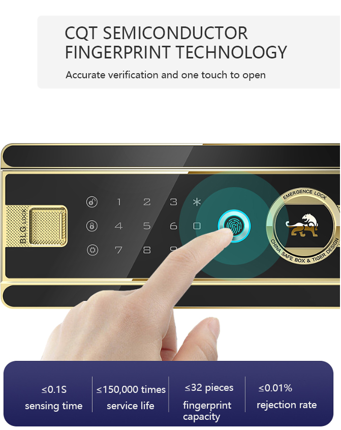 Digital Safe Fingerprint Open