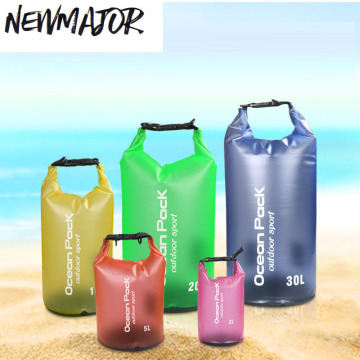 Waterproof PVC Bag for Drifting & Swimming - NEWMAJOR Outdoor Sports Beach Bucket Bag