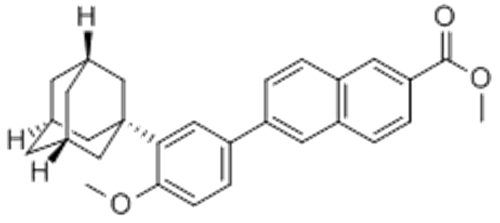 Mehtyl 6-[3-(1-adamanty)-4-methoxy phenyl]-2-naphthoate CAS 106685-41-0