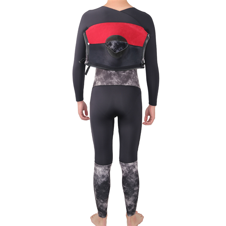 SW044 Seaskin Mens Front Zip Surf Wetsuit (12)