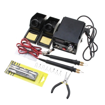 Frankever 60W 110V Machine DIGIT DIY Pyrography مع طقم قلم حرق الخشب
