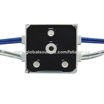 RGB injection LED modules, 0.72W/3 LEDs/piece, CE-certified, RoHS Directive-compliant
