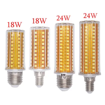 Dimmable LED Candle Bulbs E14 E27: 5W-16W, 5000 Lumens, Cold to Warm Daylight White Light