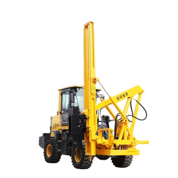 Highway Guardrail Pile Driver Equipment and Services