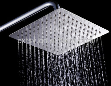 Bathroom accessories led shower heads rotating shower head stainless steel shower head