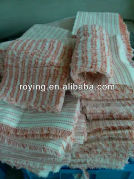 Knitted synthetic textured polyamide paint roller fabric