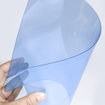 Transparent PET Blue Sheet