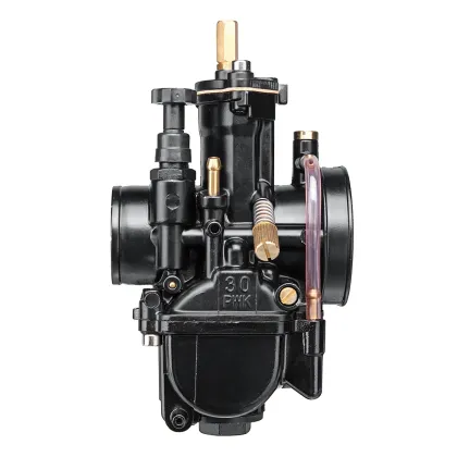 0 Motorcycle Keihin PWK Carburetor Racing Part Replacement Kit with 3 Additional Hoses