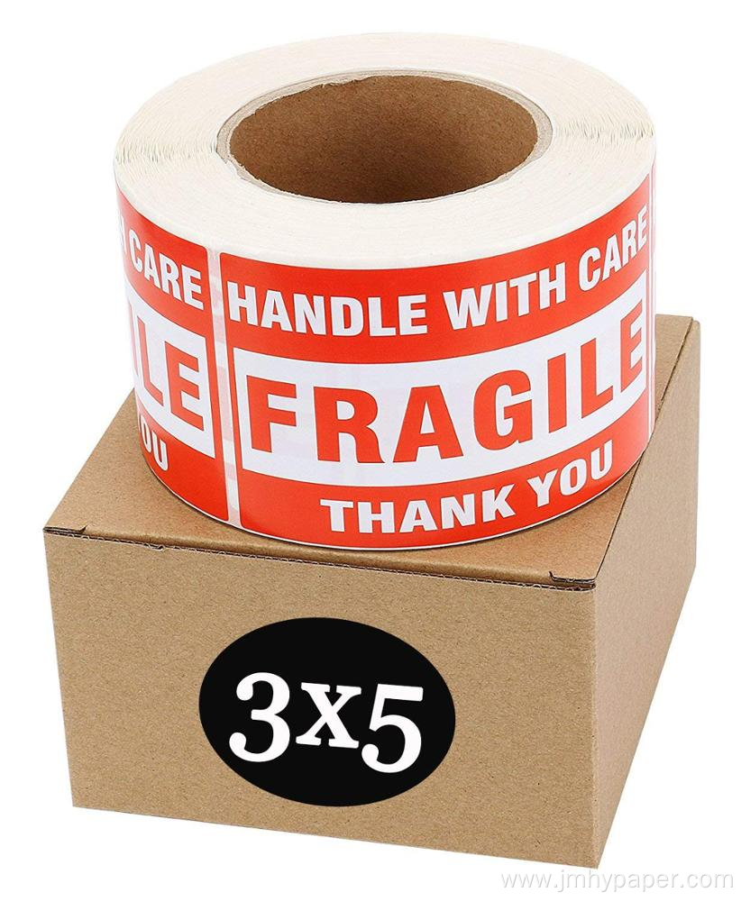 Handling Fragile Labels Sticker