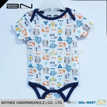 Fashion wholesale bodysuits baby clothes romper and baby girl romper