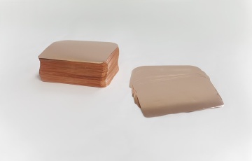 Copper foil for heat exchanger