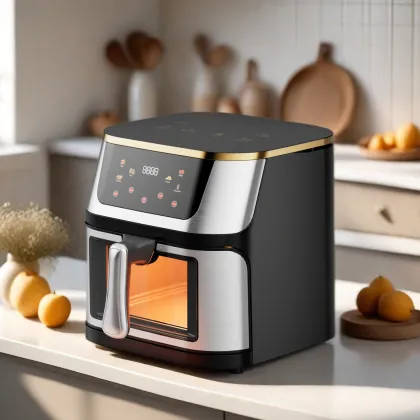 Latest Model Stainless Steel Air Fryer