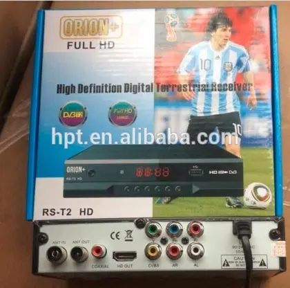HD RS-T2 DVB-T2 168cm box supply from stock