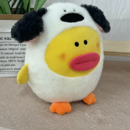 Cute 20cm Soft Plush Pillow - Big Mouth Dog Stuffed Animal Toy
